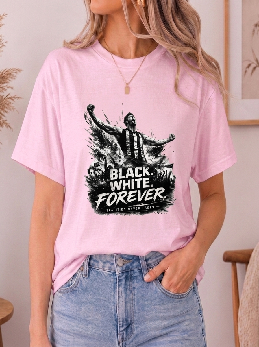 Black. White. Forever.